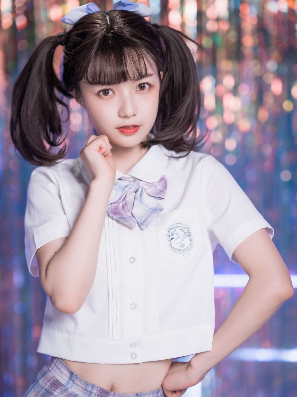 jk制服有多适合"女团"?看看党妹就知道,可盐可甜,太养眼